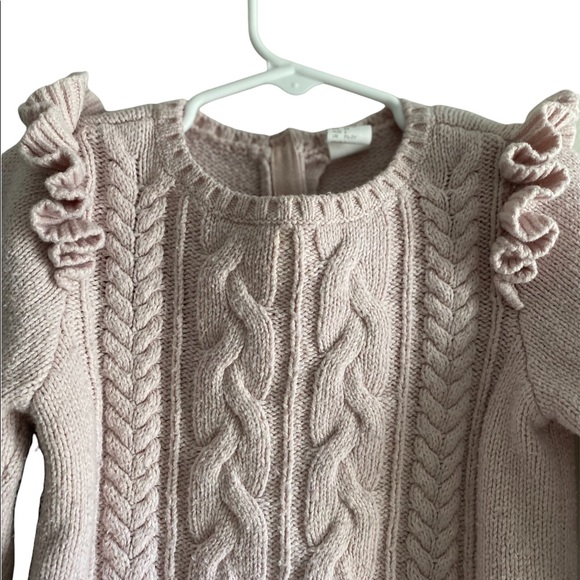 H&M LIGHT PINK 2T TODDLER GIRLS SWEATER - Picture 2 of 5
